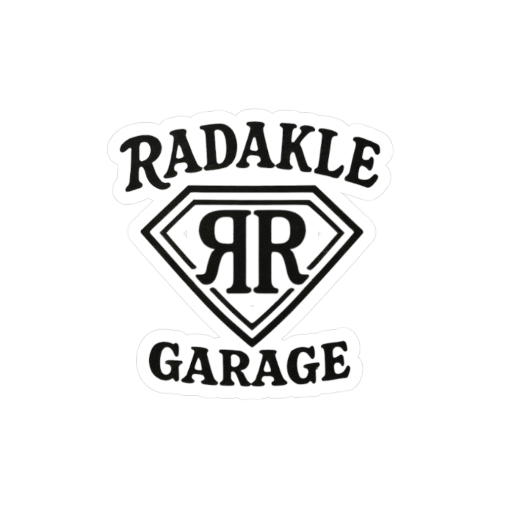 Retro Radakle Garage Sticker