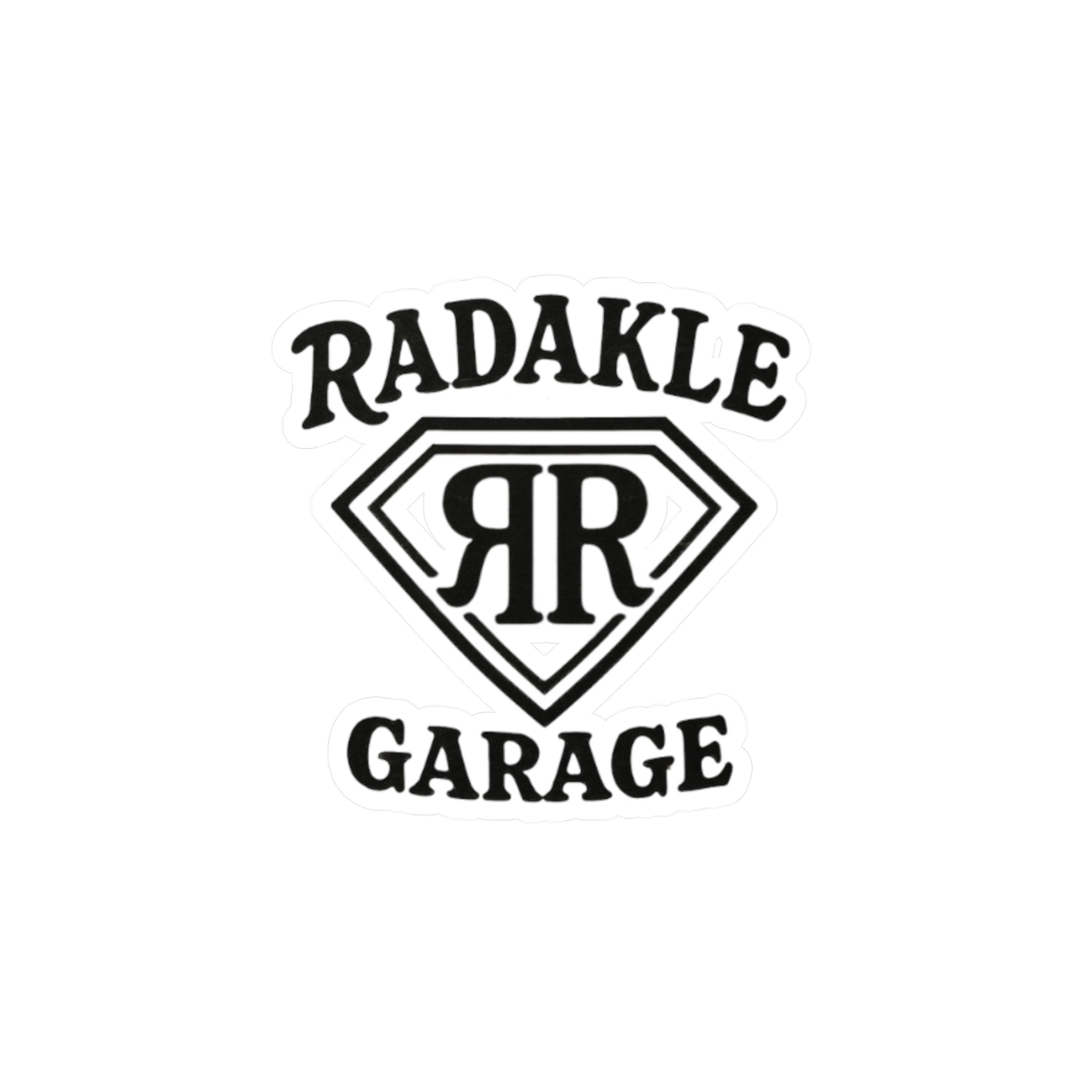 Retro Radakle Garage Sticker