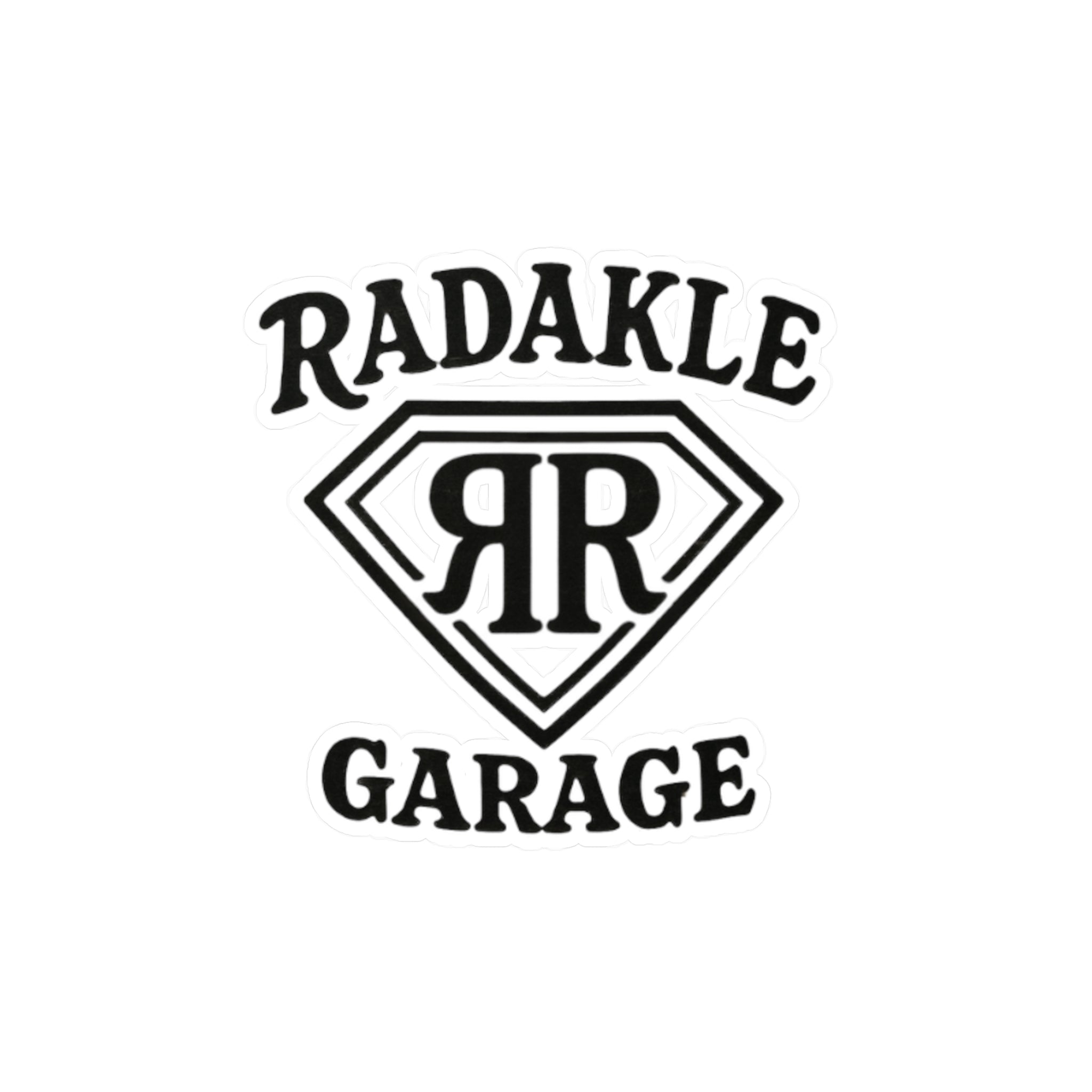Retro Radakle Garage Sticker