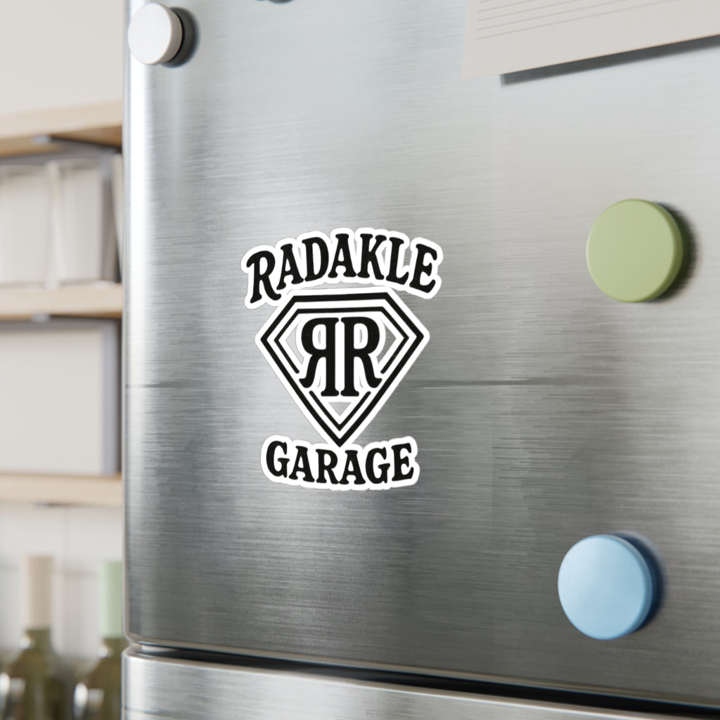 Retro Radakle Garage Sticker