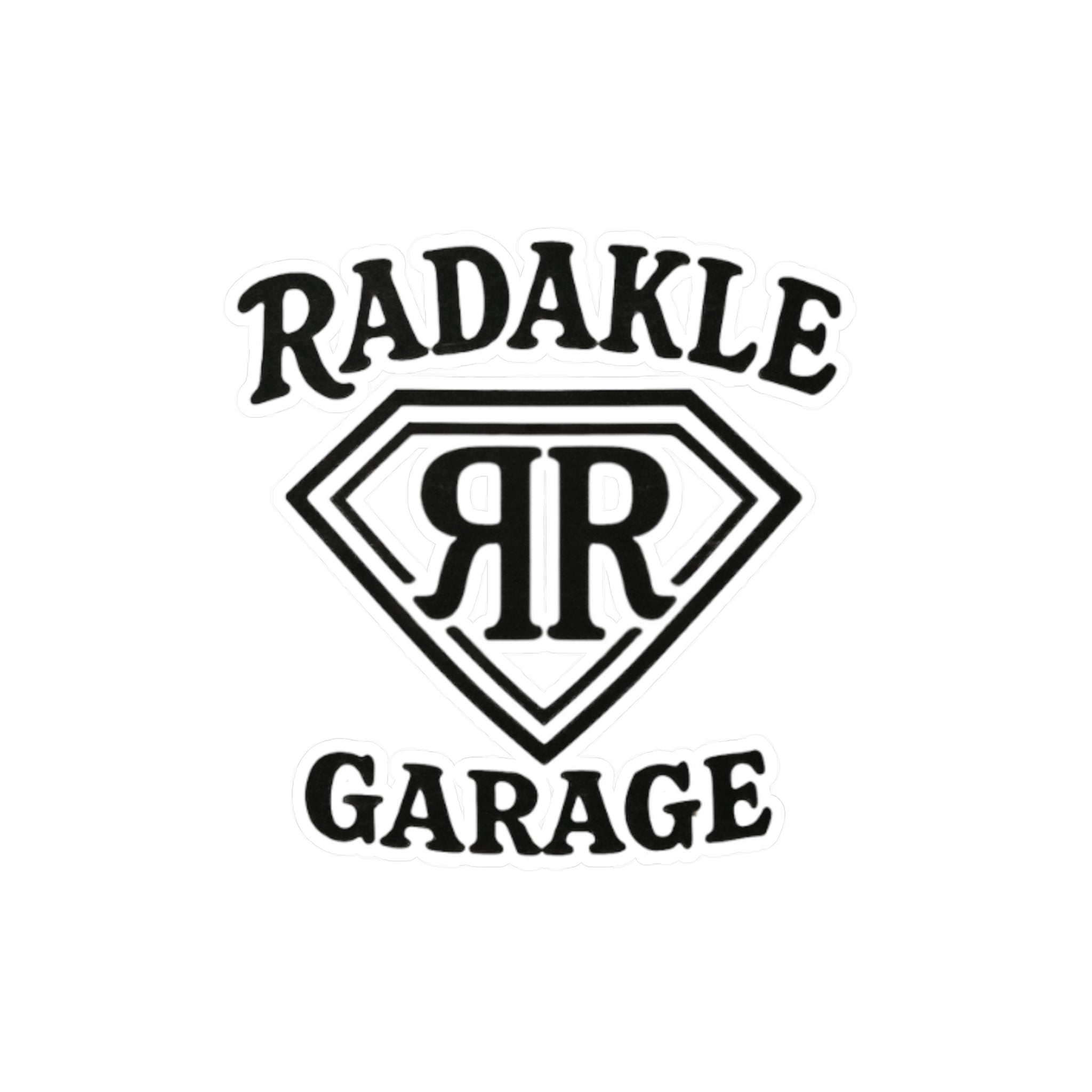 Retro Radakle Garage Sticker
