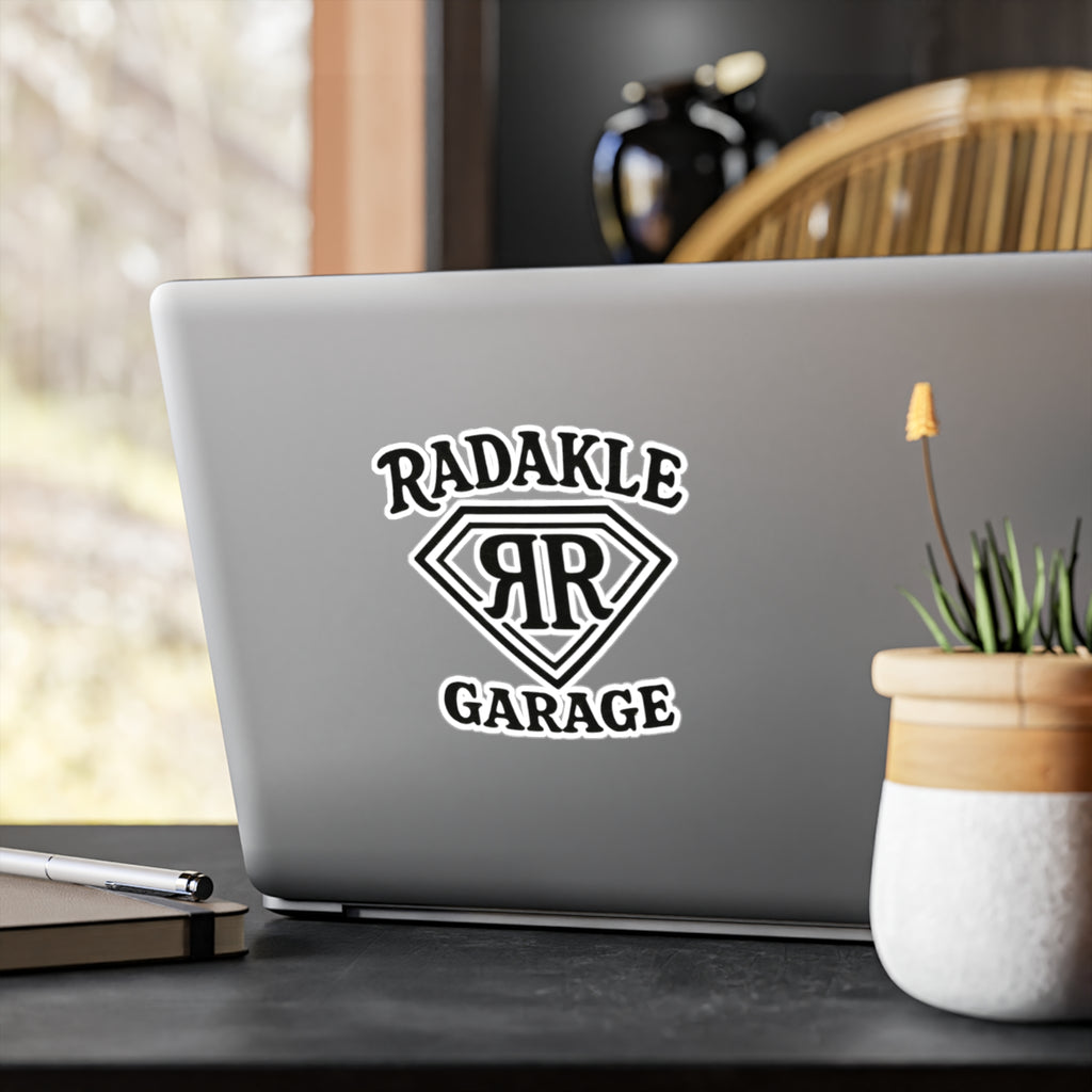 Retro Radakle Garage Sticker
